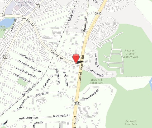 Location Map: 9201 Cherry Lane Laurel, MD 20708